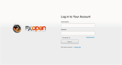 Desktop Screenshot of fxopen.fxstat.com